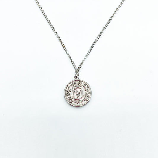 Coin silver necklace NowMen